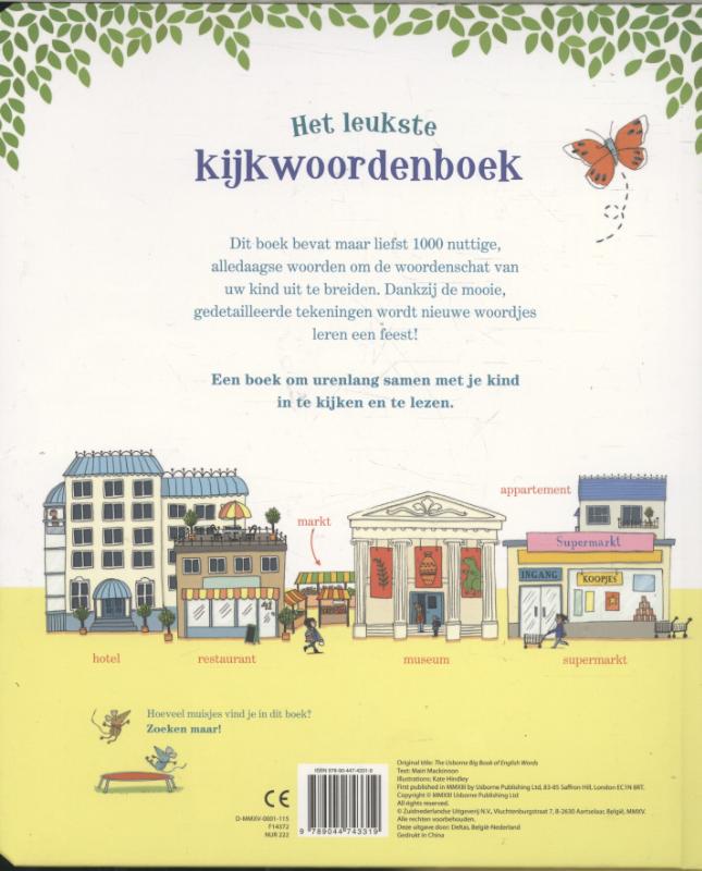 Achterkant van Het leukste kijkwoordenboek