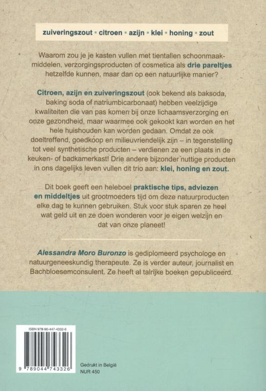 Achterkant van De 6 natuurlijke wondermiddelen