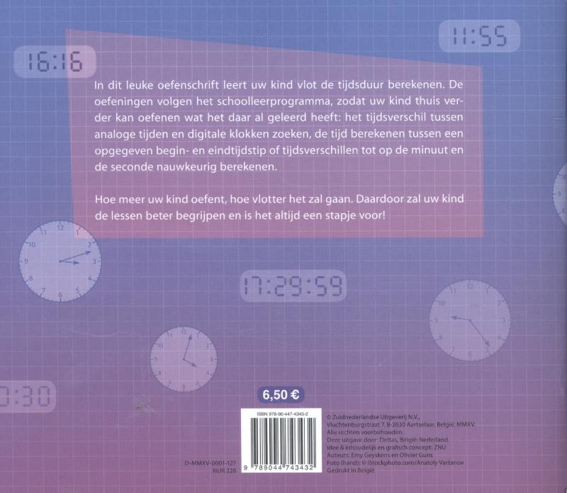 Achterkant van 9-11 jaar