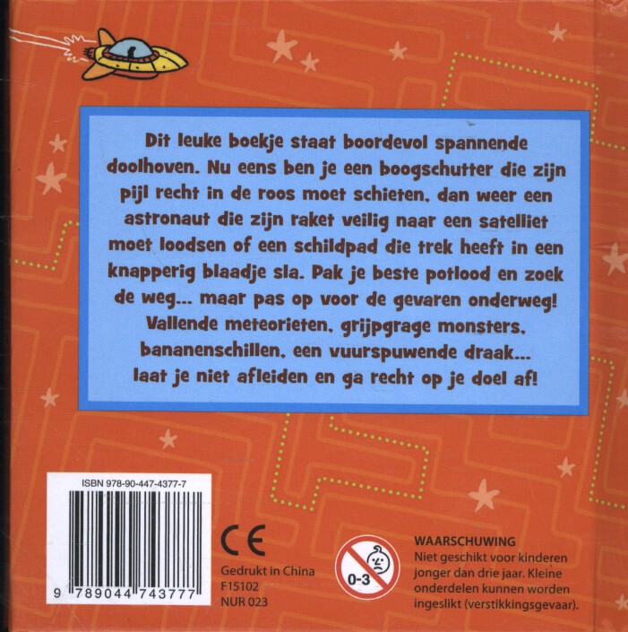 Achterkant van 100 megaleuke doolhoven