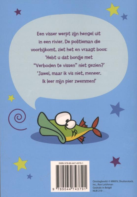 Achterkant van 500 reuzeleuke moppen voor kinderen