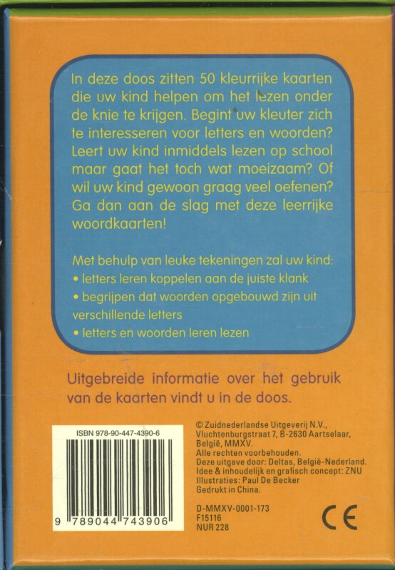 Achterkant van Vanaf 5 jaar