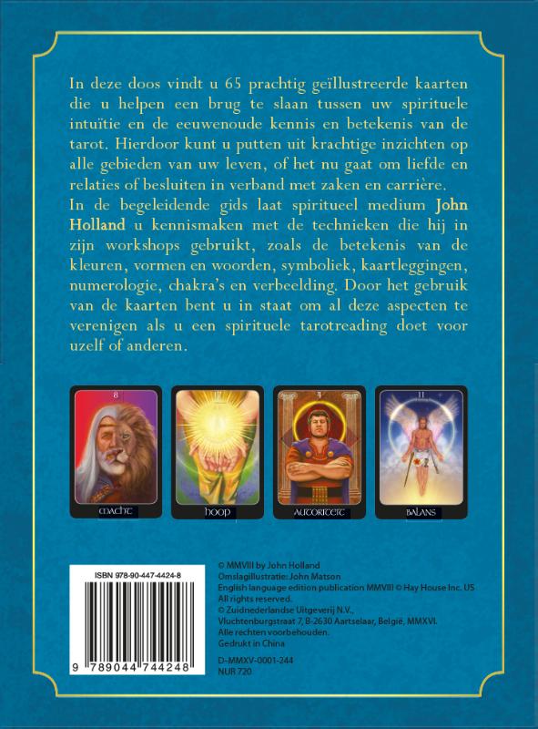 Achterkant van Paranormale kracht van Tarot