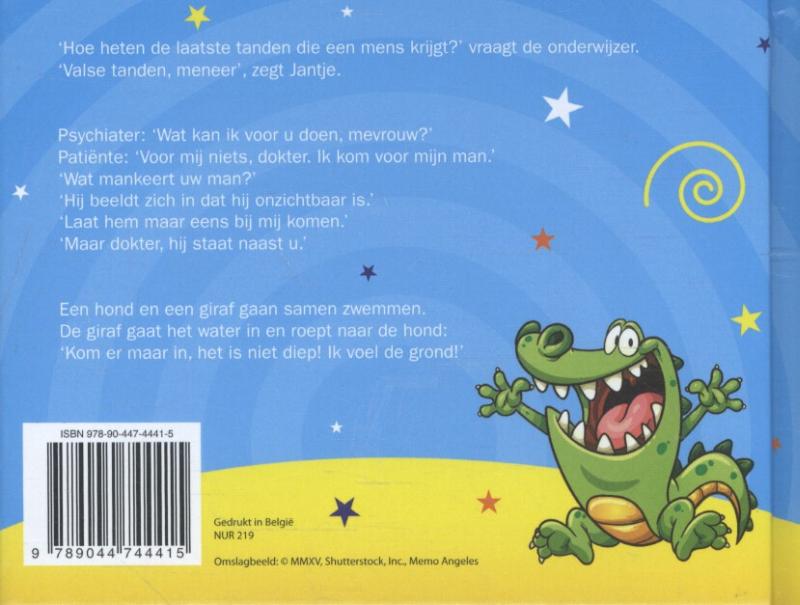 Achterkant van Het allerleukste moppenboek voor de jeugd