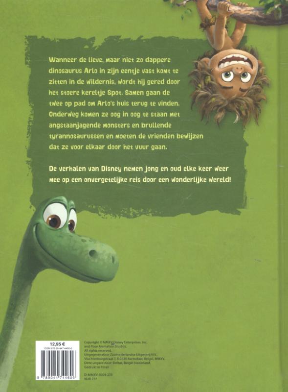Achterkant van The good dinosaur