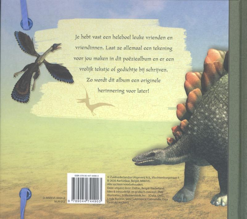 Achterkant van Poëzie Dino