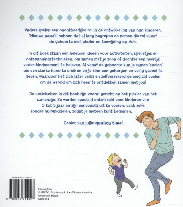 Achterkant van Papa speelt mee!