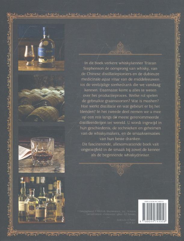 Achterkant van Whisky
