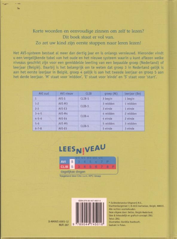 Achterkant van Kijk, ik lees al zelf