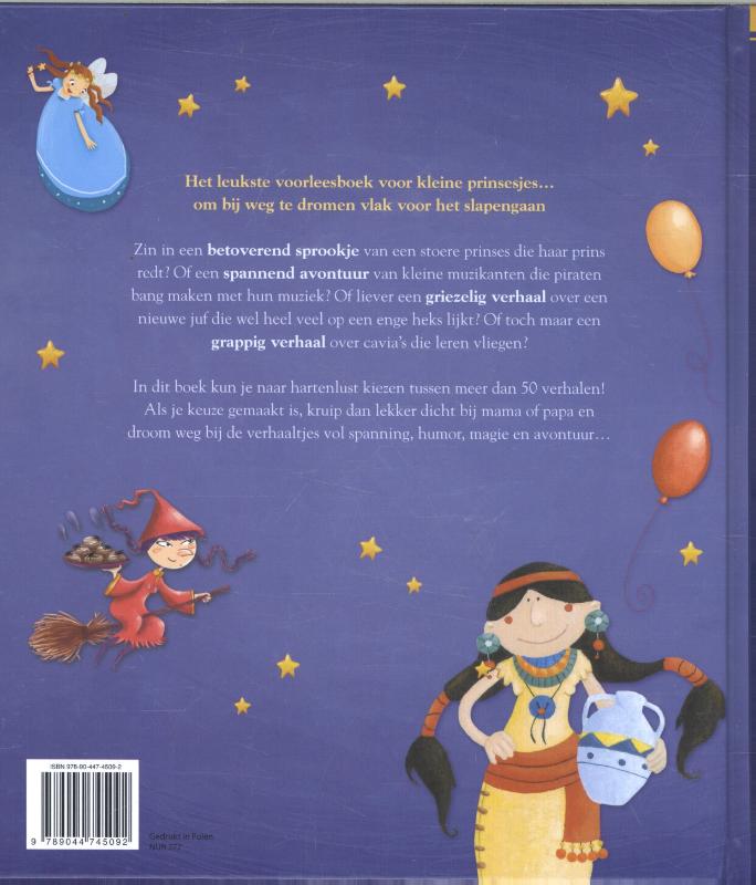 Achterkant van Het allermooiste voorleesboek voor meisjes