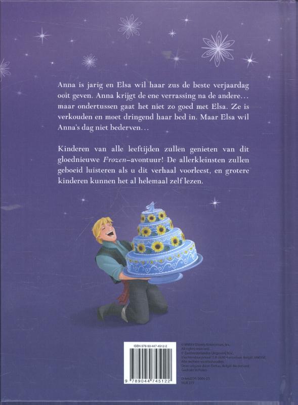 Achterkant van Anna's verjaardag