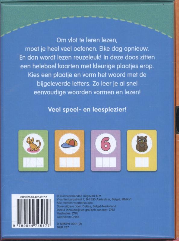 Achterkant van 1ste leerjaar/ groep 3/ 6-7 jaar