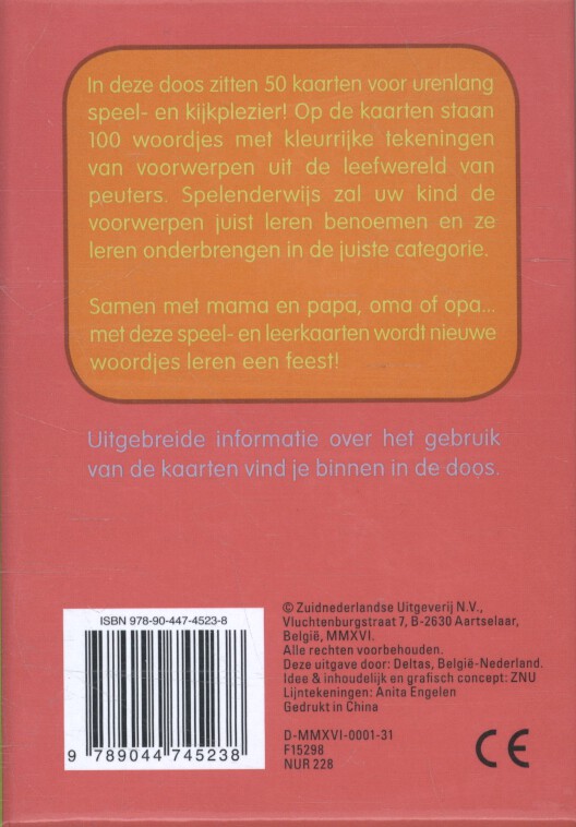Achterkant van Mijn eerste 100 woordjes (vanaf 1 jaar)