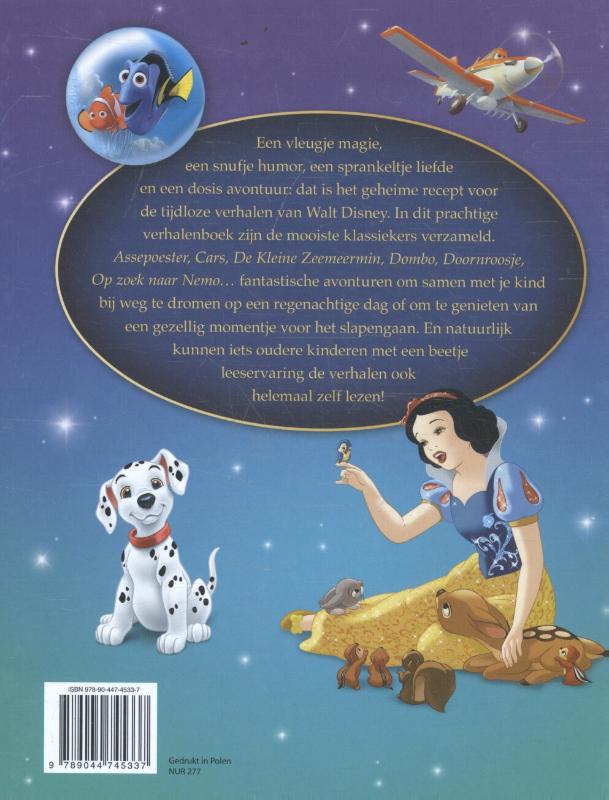 Achterkant van Disney betoverende sprookjeswereld