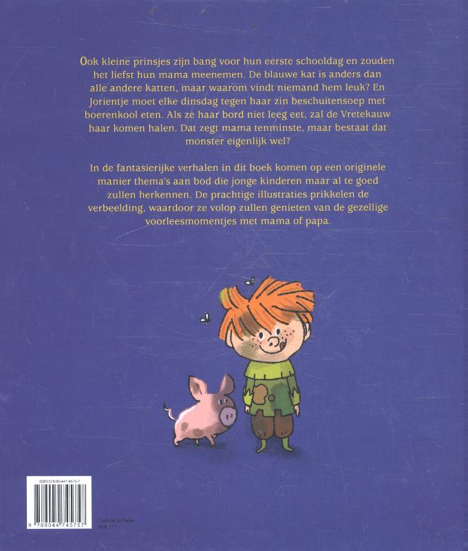 Achterkant van Het wondermooie voorleesboek
