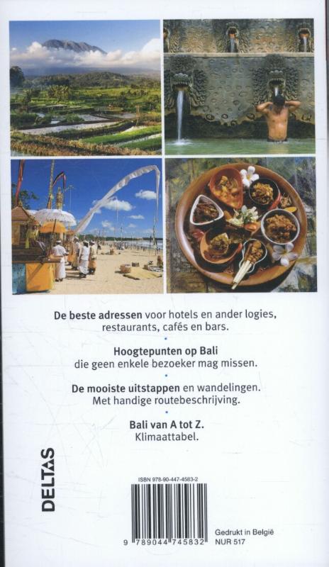 Achterkant van Bali
