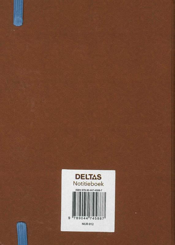Achterkant van Notitieboek