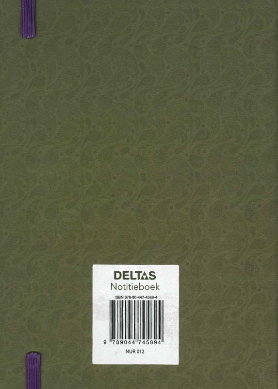 Achterkant van Notitieboek - Voor een moment van meditatie en rust