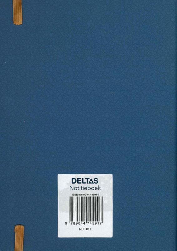Achterkant van Notitieboek voor een moment van inzicht en rust