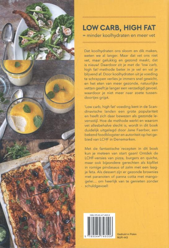 Achterkant van Het ultieme low carb kookboek