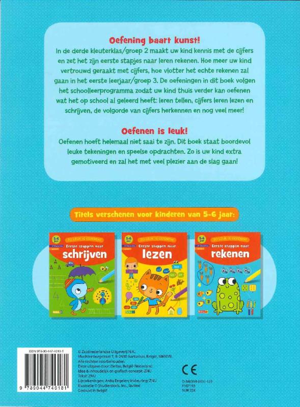 Achterkant van 5-6 jaar 3de kleuterklas groep 2