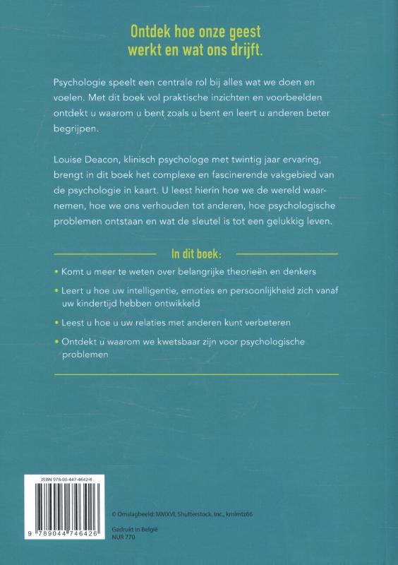 Achterkant van Psychologie