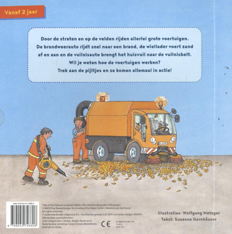 Achterkant van Stoere voertuigen