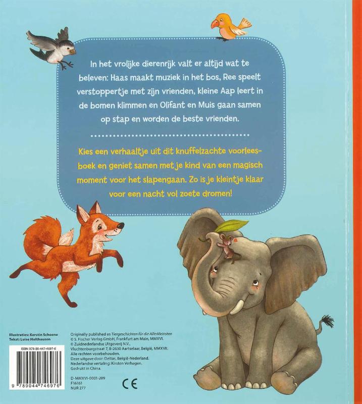 Achterkant van De mooiste dierenverhalen