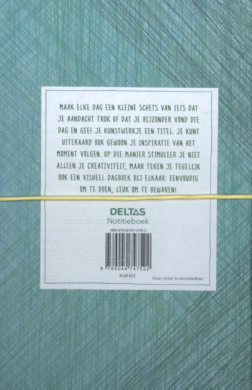 Achterkant van Een schets per dag