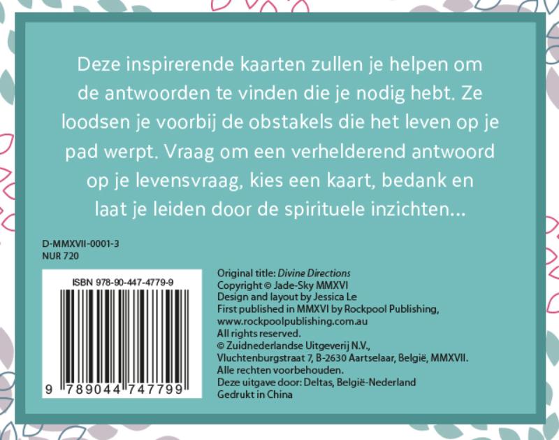 Achterkant van Spirituele inzichtkaarten