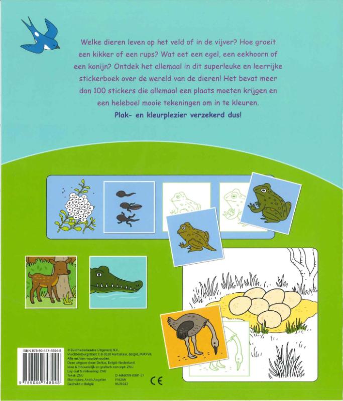 Achterkant van Ik leer de dieren kennen