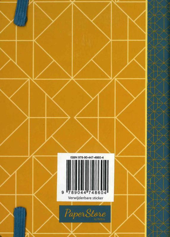 Achterkant van Notitieboek (klein) - Patterns