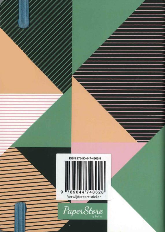 Achterkant van Notitieboek (klein) - Triangles