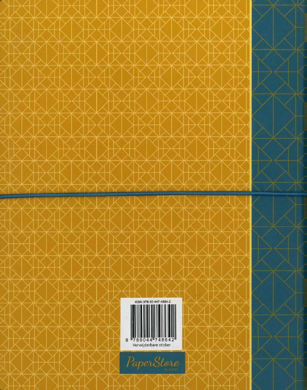 Achterkant van Adresboek - Patterns