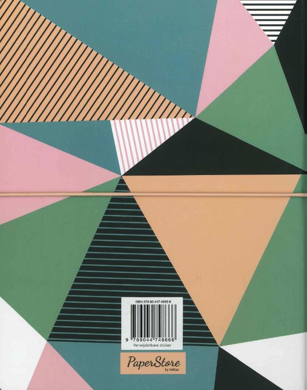 Achterkant van Adresboek (groot) - Triangles