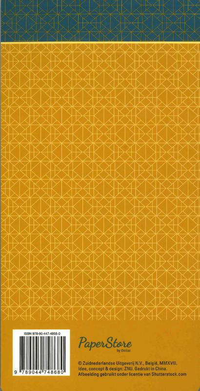 Achterkant van Boodschappenlijst - Patterns
