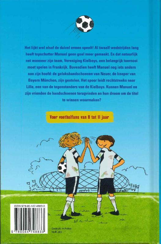 Achterkant van Dromen van de beker