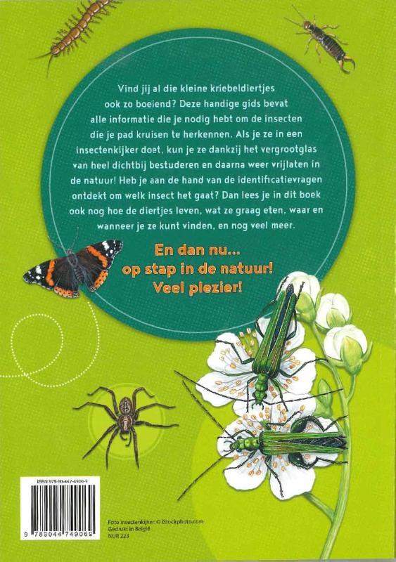 Achterkant van De leukste insectengids voor kids