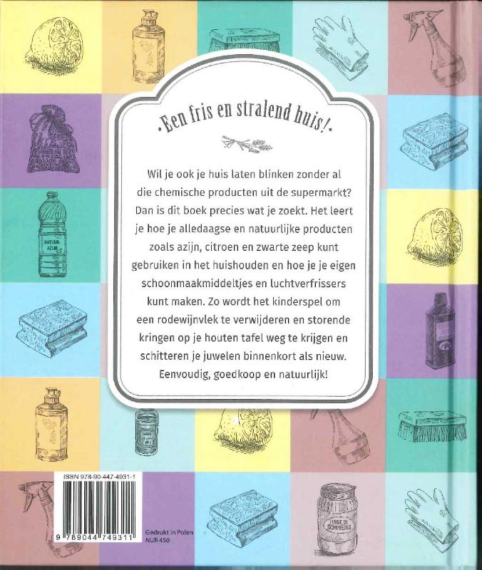 Achterkant van De complete huishoudbijbel