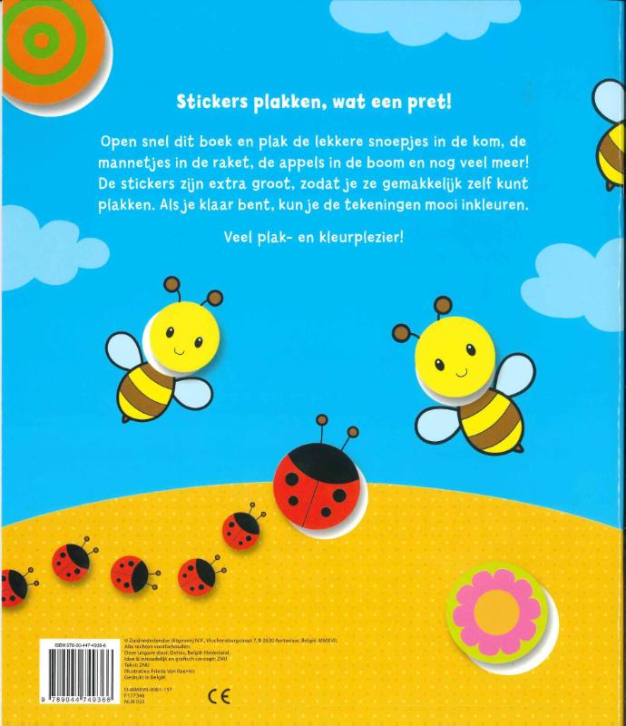 Achterkant van 2-4 jaar