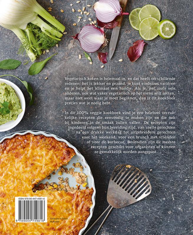 Achterkant van Lekker vegetarisch voor iedereen