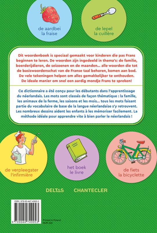 Achterkant van Ik leer Franse woorden