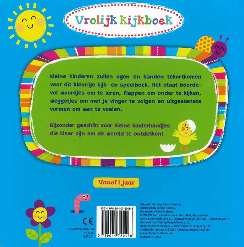 Achterkant van Eerste woordjes