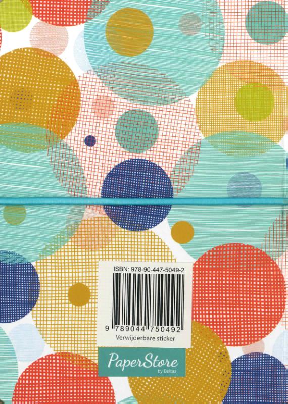 Achterkant van Adresboek (klein) - Circles