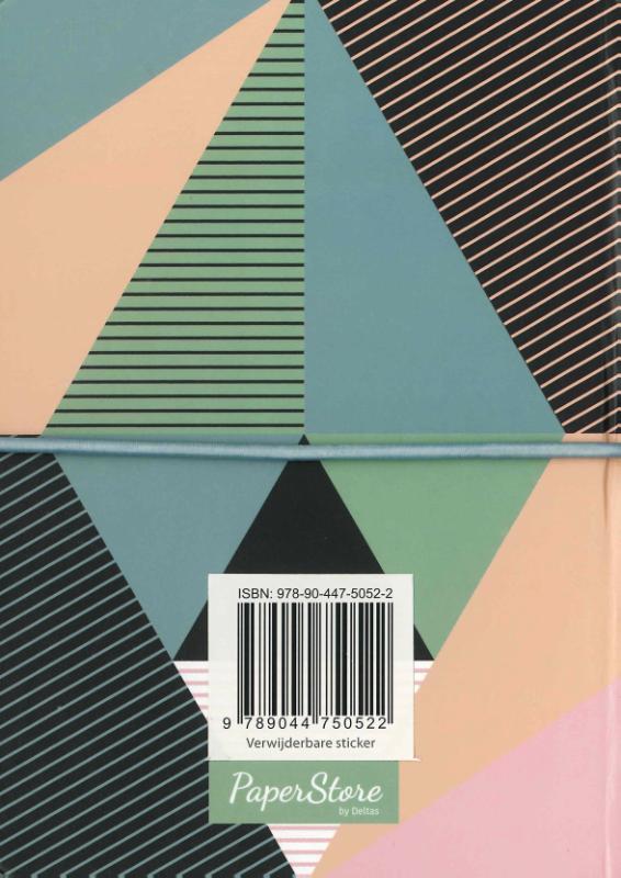 Achterkant van Adresboek (klein) - Triangles