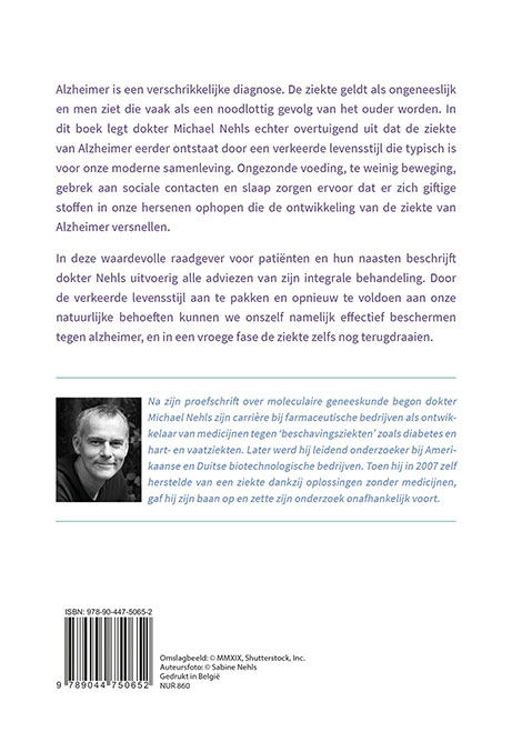 Achterkant van Geef Alzheimer geen kans