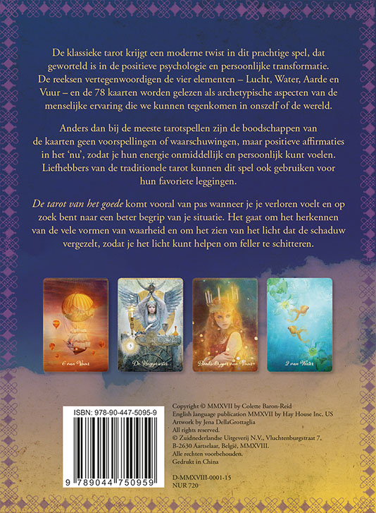 Achterkant van De Tarot van het goede
