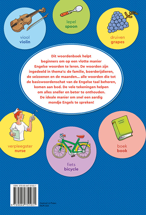 Achterkant van Ik leer Engelse woorden