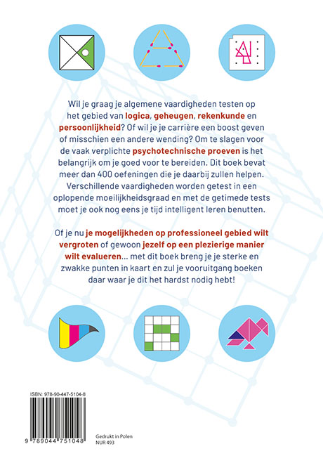 Achterkant van Test je brein