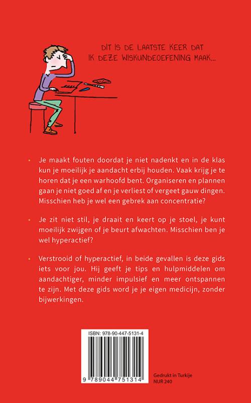 Achterkant van Help! Ik heb ADHD!